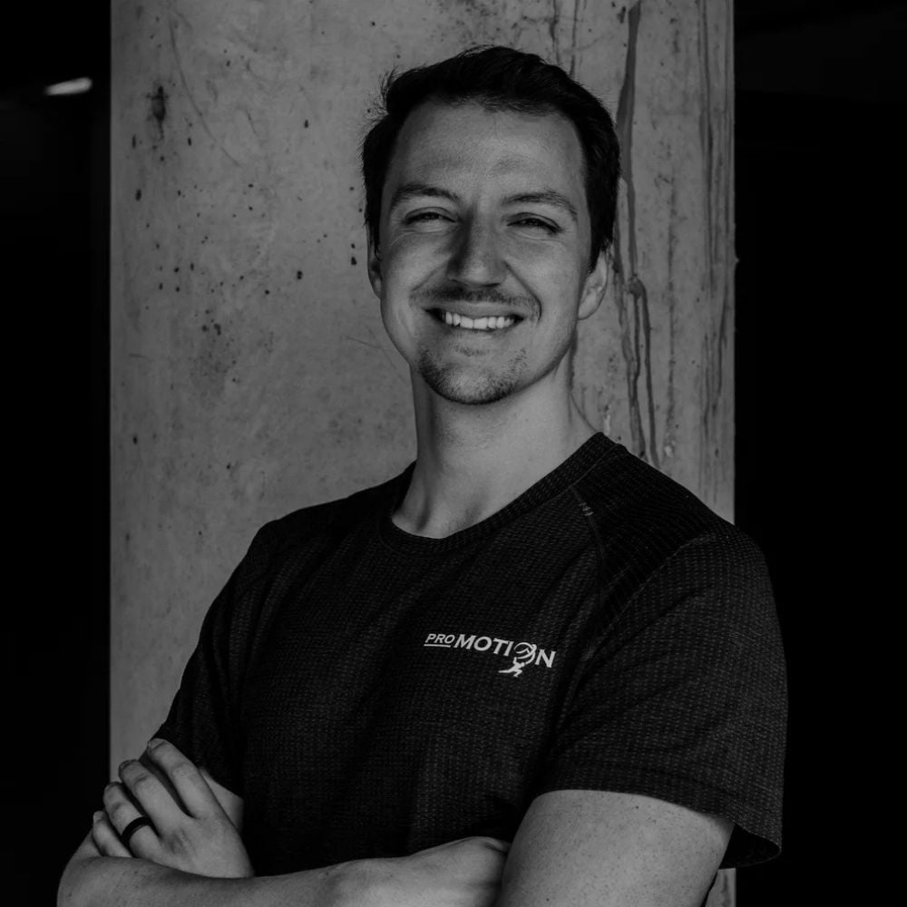 Connor Loewen, registered physiotherapist at Pro Motion Clinic Kelowna