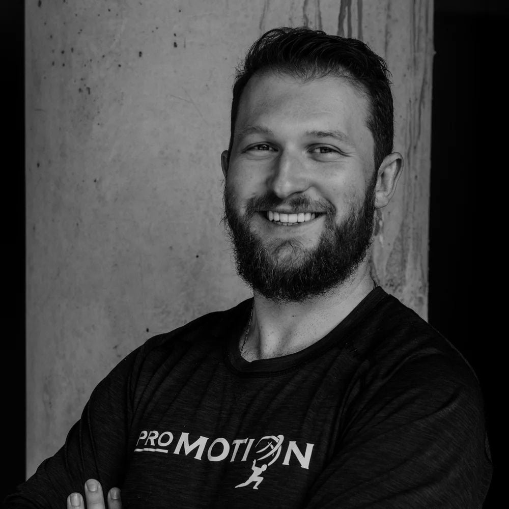 Dr. Jamie Gallo, chiropractor at Pro Motion Clinic Kelowna